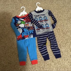 Thomas train pajamas 2 pair SIZE 2T